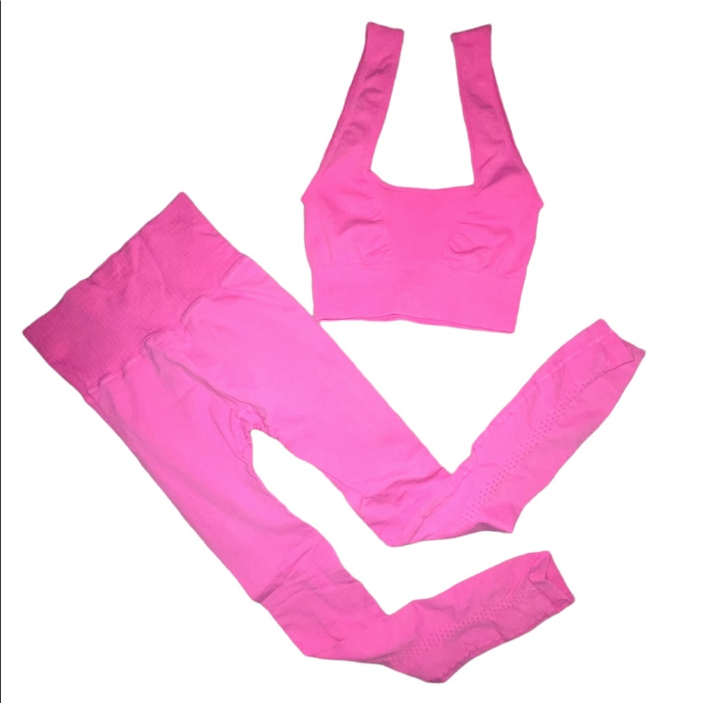 Free People Pink Leggings and Top Set